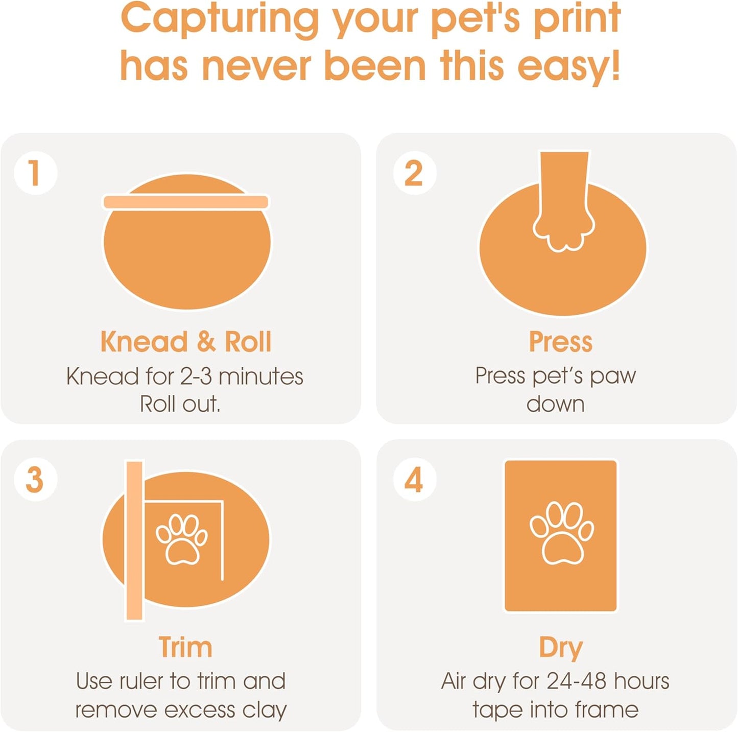 Pet Memory Box & Urn – Solid Wood, Black Finish, Personalized Keepsake with Clay Paw-Print Kit & 4" × 6" Photo Frame – Holds Ashes, Collars, Special Toys & Memories